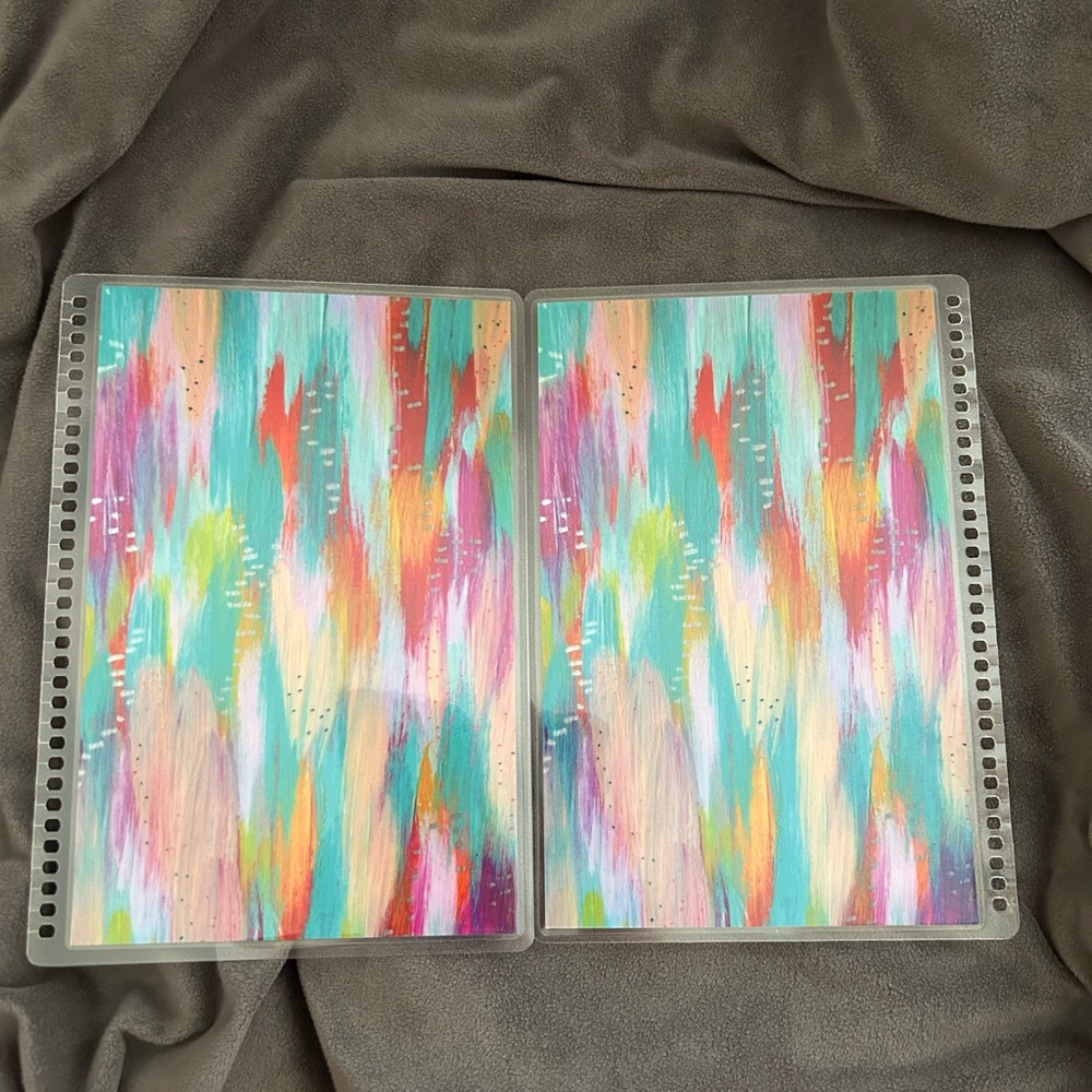 Erin Condren A5 Ettavee Festival  front & back interchangeable cover